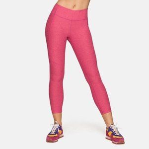 Outdoor Voices 3/4 Warmup Legging, Size Small, Color Flamingo